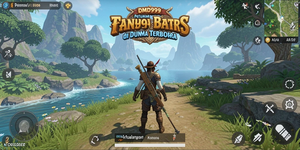 Gameplay DMD999 yang mendalam dalam dunia terbuka.