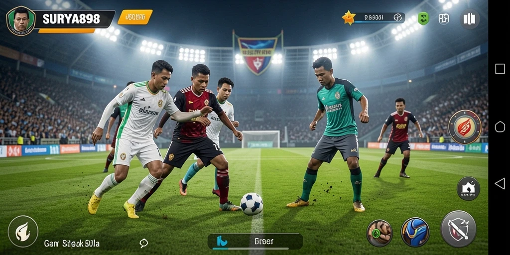 Gameplay SERU di SURYA898, rasakan laga sepatu kets terbaik.
